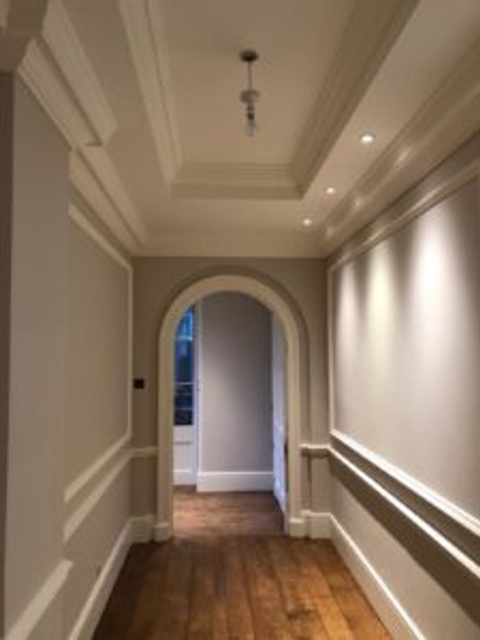 Apartment redecorated in Farrow & Ball colours